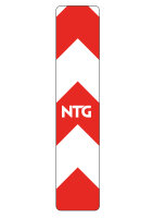 Reflektor NTG, 380 x 80 f&uuml;r St&uuml;tzbein,...