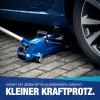 Hydraulischer Wagenheber 2000kg - T&Uuml;V Zertifiziert-130-330 mm