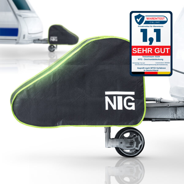 Deichselhaube Wohnwagen | Anh&auml;nger Deichselabdeckung mit Doppel-Klickverschluss | wasserdichte Anh&auml;ngerkupplung Abdeckung | Universal Abdeckung Anh&auml;ngerkupplung &amp; Anh&auml;ngerdeichsel