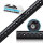 NTG Blackline, Airlineschiene, halbrund 500mm, schwarz