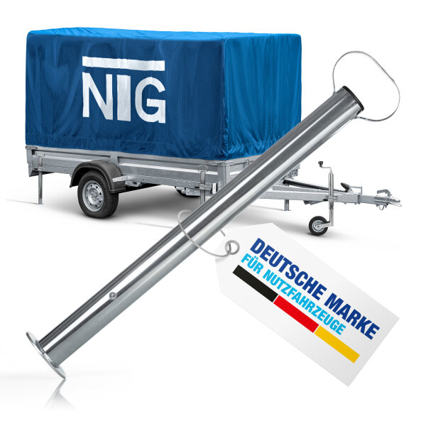 NTG Abstellst&uuml;tze f&uuml;r Anh&auml;nger, h&ouml;he 700 mm, Abstellh&ouml;he 600 mm