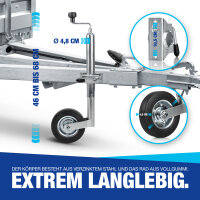 St&uuml;tzrad f&uuml;r Anh&auml;nger (ohne Klemmhalter) |...