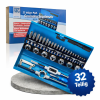 NTG Gewindeschneidesatz 32- tlg., Gewindeschneider