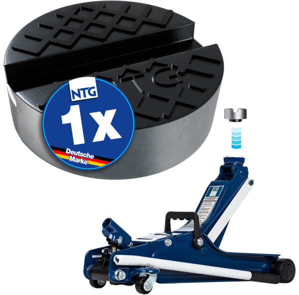 Gummiauflage mit Aufnahme f&uuml;r den NTG Wagenheber 2to