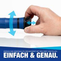 NTG Drehmomentschl&uuml;ssel 40 - 210 Nm mit Ergogriff und Alu Schonn&uuml;ssen