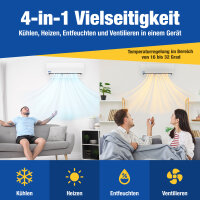 Klimaanlage Split 12000 BTU Vorgef&uuml;llt &amp; Energiesparend Energieklasse A+++ NTG