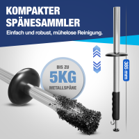 NTG magnetischer Sp&auml;nestab, mit 5 kg Kapazit&auml;t, 385 mm lang