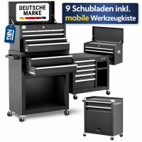 Werkstattwagen ohne Werkzeug 8 Schubladen + gro&szlig;es...