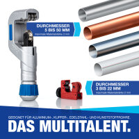 NTG Rohrschneider Set mit gro&szlig;em und kleinem...