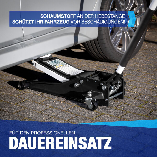 Hydraulischer tiefer 3T Rangierwagenheber Wagenheber 3000kg Quicklift 2x Auflage Hydraulischer tiefer 3T Rangierwagenheber Wagenheber 3000kg Quicklift 2x Auflage