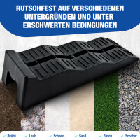 NTG Auffahrkeile (2er Set) &ndash;NTG 3-stufige Nivellierung bis 3000 kg pro Set Camper
