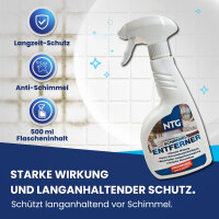 NTG Schimmelentferner OHNE CHLOR 500 ml Spr&uuml;hflasche Schimmelreiniger Schimmel Vernichter Schimmelentferner Wand, Bad, Fugen, Holz, Silikon, Stockflecken Profi Schimmelentferner
