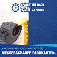 Maler Goldband Abklebeband Kreppband 30mm&times;50m=150m NTG Malerkrepp Washi Tape