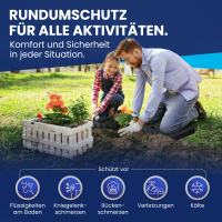 Schaumstoff-Knieschutz NTG Knieschoner kniepolster Schaumstoffpolsterung