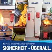 L&ouml;schdecke 1m&sup2; NTG Feuerl&ouml;schdecke Fiberglas Brandschutzdecke DIN EN1869
