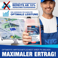 Solarmodul Reiniger Konzentrat NTG 1000ml &ndash; Photovoltaik-Reiniger, streifenfrei, f&uuml;r PV