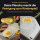 Plancha Grillplatte Edelstahl 40&times;30 cm + Spachtel I Rostfrei &amp; formstabil NTG