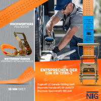 Spanngurte Autotransport Zurrgurte Gurt 4 St&uuml;ck Set Reifengurt Anh&auml;nger PKW DIN