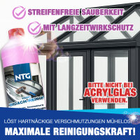 NTG Vordach und Terrassendach Reiniger