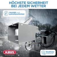 Anh&auml;ngerschloss Deichselschloss Verzinkt &amp; Pulverbeschichtet + AHK Kappe Deagle