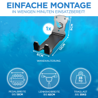 Fahrrad Pedal Wandhalterung Wandhalter Deagle&reg;...