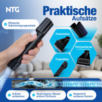 Polsterreiniger Ger&auml;t 550W | Kompakter Teppichreiniger &amp; Waschsauger