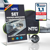 NTG Deichselabdeckung + Anh&auml;ngerschloss  SET &ndash;...