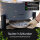 Flammenwerk Raucharmes Holz- &amp; Pellet-Feuerstelle mit Grillrost &ndash; Patentierte Smokeless-Technologie, Dual-Fuel System, Edelstahl &amp; Stahl &ndash; Outdoor Feuerstelle &amp; Grill f&uuml;r Garten, Terrasse &amp; Camping