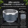 Flammenwerk Raucharmes Holz- &amp; Pellet-Feuerstelle mit Grillrost &ndash; Patentierte Smokeless-Technologie, Dual-Fuel System, Edelstahl &amp; Stahl &ndash; Outdoor Feuerstelle &amp; Grill f&uuml;r Garten, Terrasse &amp; Camping