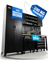 NTG XL Werkstattwand Komplett-Set 210 cm &ndash;...