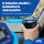 NTG Elektronische Parkscheibe E1 mit KBA-Zulassung &ndash; digitale Zeitanzeige, Automatik-Erkennung &amp; LED-Batteriewarnung