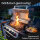 Flammenwerk Gasgrill Edelstahl 4 + 1 Brenner 17 kW mit Seitenbrenner