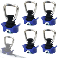 5x Single Fitting Endbeschlag Endfitting Airlineschiene...