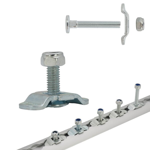 Schraubfitting f&uuml;r Airline-Schiene M8x20