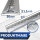 Airlineschiene Zurrschiene 4 x 1 m 1 Meter rund m. Bohrungen u. Starterset Alu