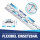 Airlineschiene Zurrschiene 2 x 2 m 2 Meter eckig mit Bohrungen Starterset Alu