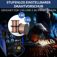 NTG 3-in-1 Schwei&szlig;ger&auml;t 200 A &ndash; MIG/MAG, FLUX, MMA &amp; Lift-TIG &ndash; Digital