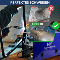 NTG 3-in-1 Schwei&szlig;ger&auml;t 200 A &ndash; MIG/MAG, FLUX, MMA &amp; Lift-TIG &ndash; Digital