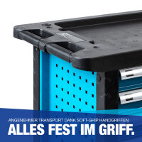 Werkzeugwagen inkl. Werkzeug 220 Teile - 6 Schubladen 4 von mit Werkzeug