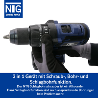 Akku-Schlagbohrschrauber, 20V
