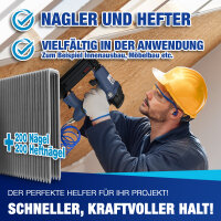 Druckluft 2 in 1 - Nagler und Hefter