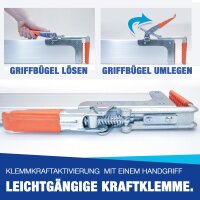 Zwischenwandverschluss 2400 - 2700 mm, 350 daN