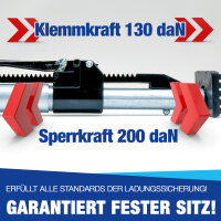 Klemmbalken, Einsatzbereich: 2100 - 2470 mm