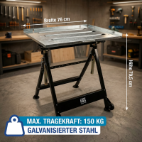 Schwei&szlig;tisch klappbar