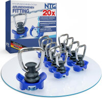 Single Fitting Airlineschiene 20 x St&uuml;ck Endbeschlag...