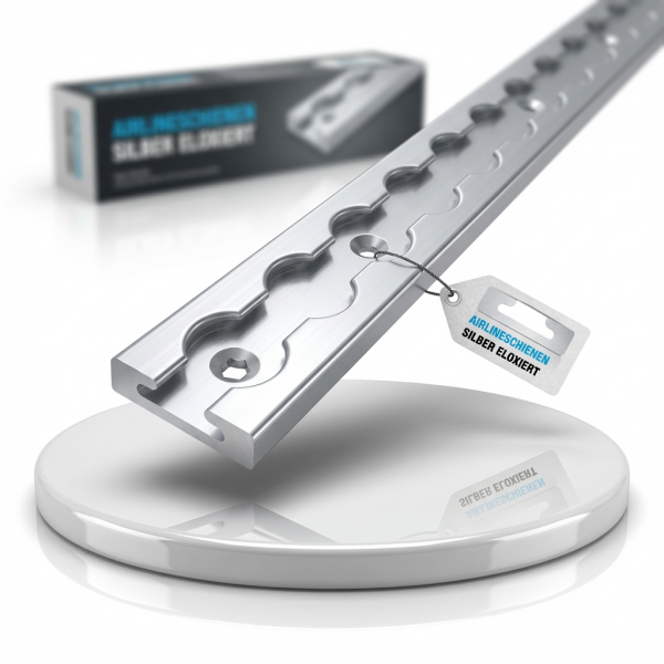 Airlineschiene, eckig 500mm